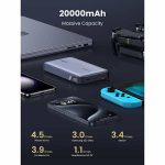 پاور بانک 100 وات سه پورت 20000mAh یوگرین مدل PB720 کد 25188 همراه با کابل Type-C