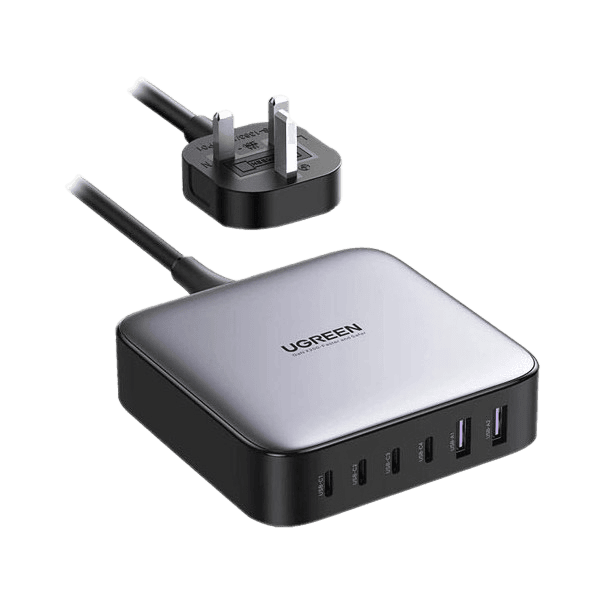 شارژر رومیزی 200 وات Nexode با چهار پورت USB-C و دو پورت USB-A یوگرین مدل CD271