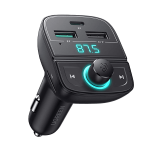 شارژر فندکی 40 وات با سه پورت و فرستنده بلوتوثی و FM یوگرین مدل CD229 کد 80910