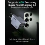 شارژر 45 وات دو پورت USB-C یوگرین مدل X707 کد 35008
