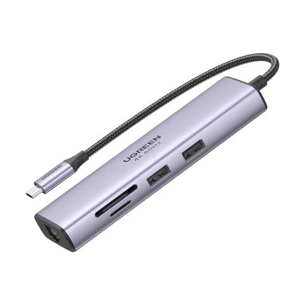هاب 7 پورت Type-C یوگرین مدل CM512-60515