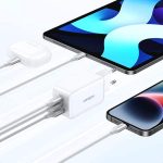شارژر دیواری 65 وات با دو پورت USB-C و یک پورت USB-A یوگرین مدل CD244